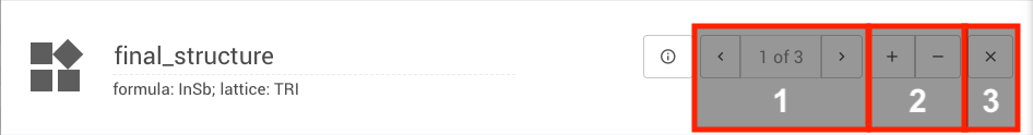 Materials Tab Toolbar Materials Tab Toolbar